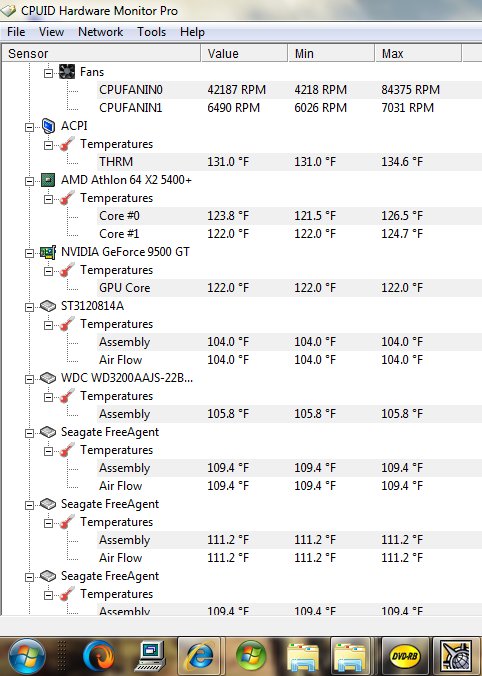 Laptop Freezes After Being Idle Vista