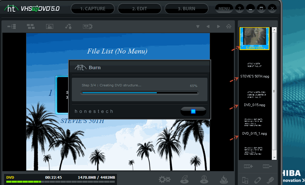 Honestech VHS to DVD Deluxe 5.0 is up and running! - VideoHelp Forum