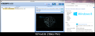 Click image for larger version

Name:	Windows 8 Pro running Vob2Mpg.PNG
Views:	7224
Size:	258.5 KB
ID:	20002