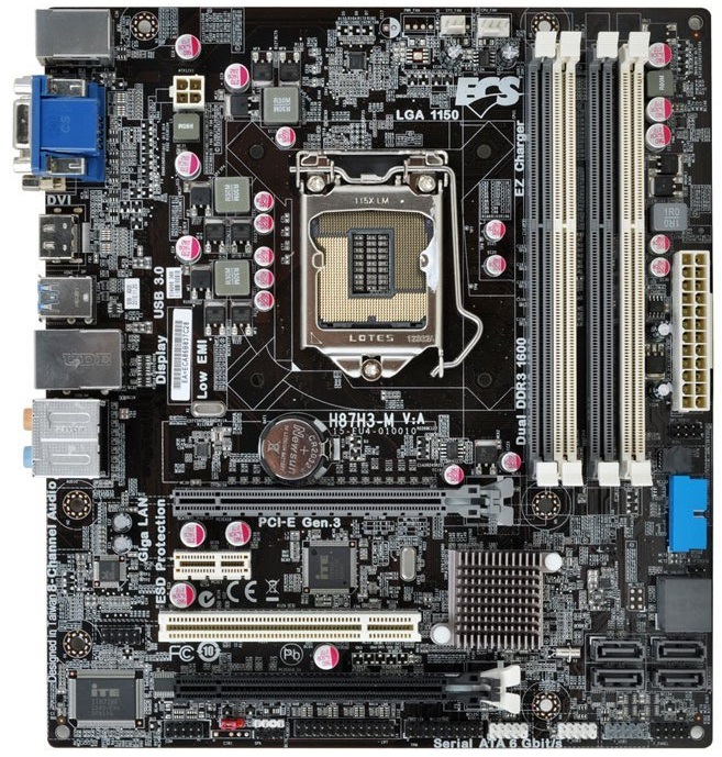 Click image for larger version

Name:	ECS Elitegroup Micro ATX H87H3-M mobo.jpg
Views:	1815
Size:	257.6 KB
ID:	21139