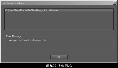 Click image for larger version

Name:	File Import Failure 2.png
Views:	2222
Size:	6.1 KB
ID:	27481