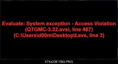 Click image for larger version

Name:	QTGMC error.png
Views:	1800
Size:	15.0 KB
ID:	29092