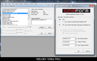 How to encode a video using Cineform? - VideoHelp Forum