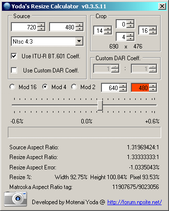 Why does resolution change in handbrake with "keep aspect ratio" checked? -  VideoHelp Forum