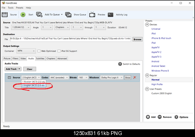 Click image for larger version

Name:	Handbrake settings 2 single File.png
Views:	322
Size:	61.3 KB
ID:	38487