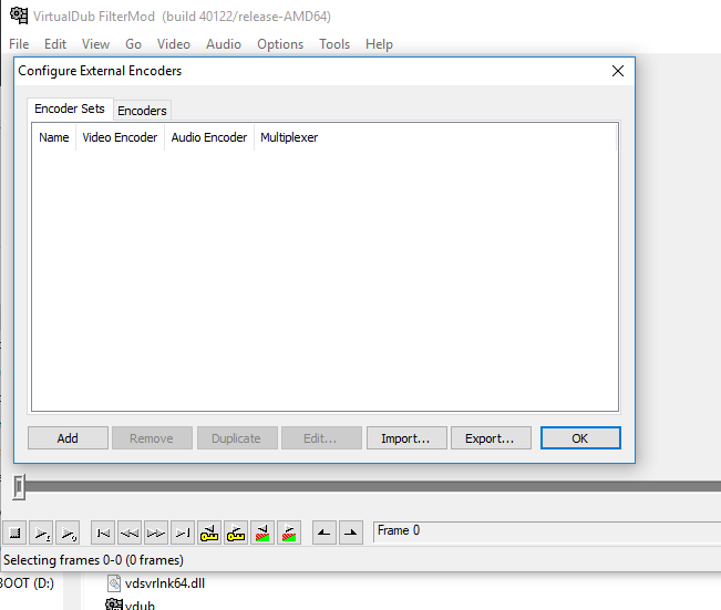 Issues to save an output file, MKV, HEVC (H.265) on VirtualDub FilterMod -  VideoHelp Forum