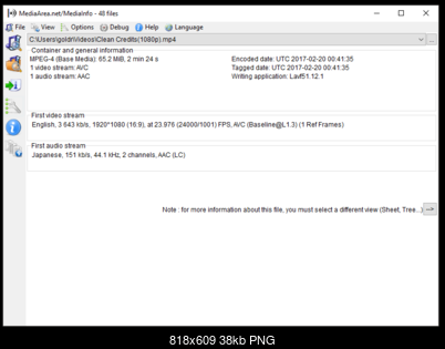 Click image for larger version

Name:	mediainfo.PNG
Views:	2159
Size:	37.6 KB
ID:	45028