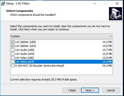 does exist a LAV-installer package that install the splitter only? -  VideoHelp Forum