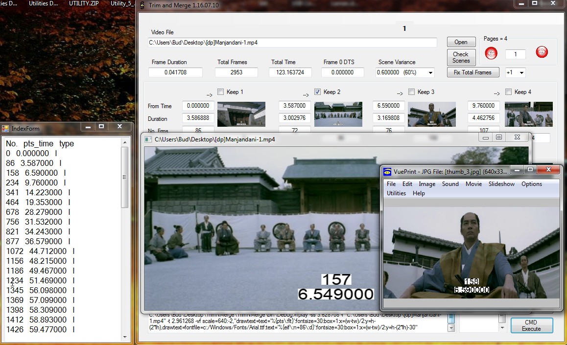 Frame Accurate H.264 AVCHD Editor Without Re-Encoding