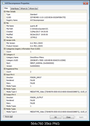 Click image for larger version

Name:	GraphStudioNext x64 propriétés AVI Decompressor pour fichier Lagarith.png
Views:	137
Size:	35.1 KB
ID:	47629