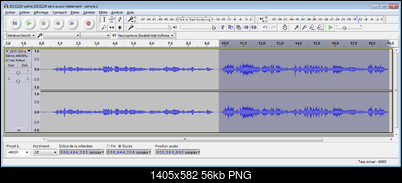 Click image for larger version

Name:	20151224 partie 20131224 sans aucun traitement - sample 2.flac - Audacity amplification -5dB.png
Views:	509
Size:	55.6 KB
ID:	47766