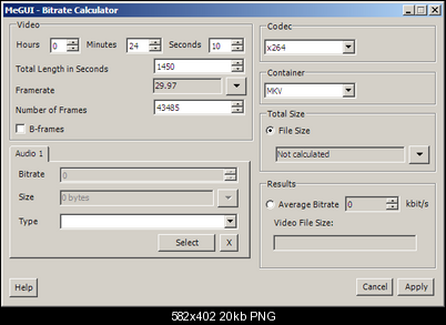 Click image for larger version

Name:	megui_bitrate_calculator.png
Views:	541
Size:	19.5 KB
ID:	497