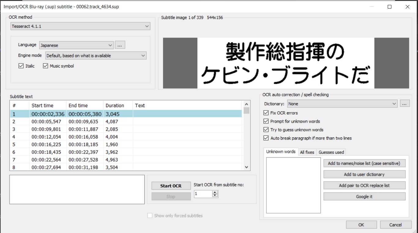 How To Extract Subtitles From A Blu Ray And Convert To Srt Or Sub Idx Videohelp Forum