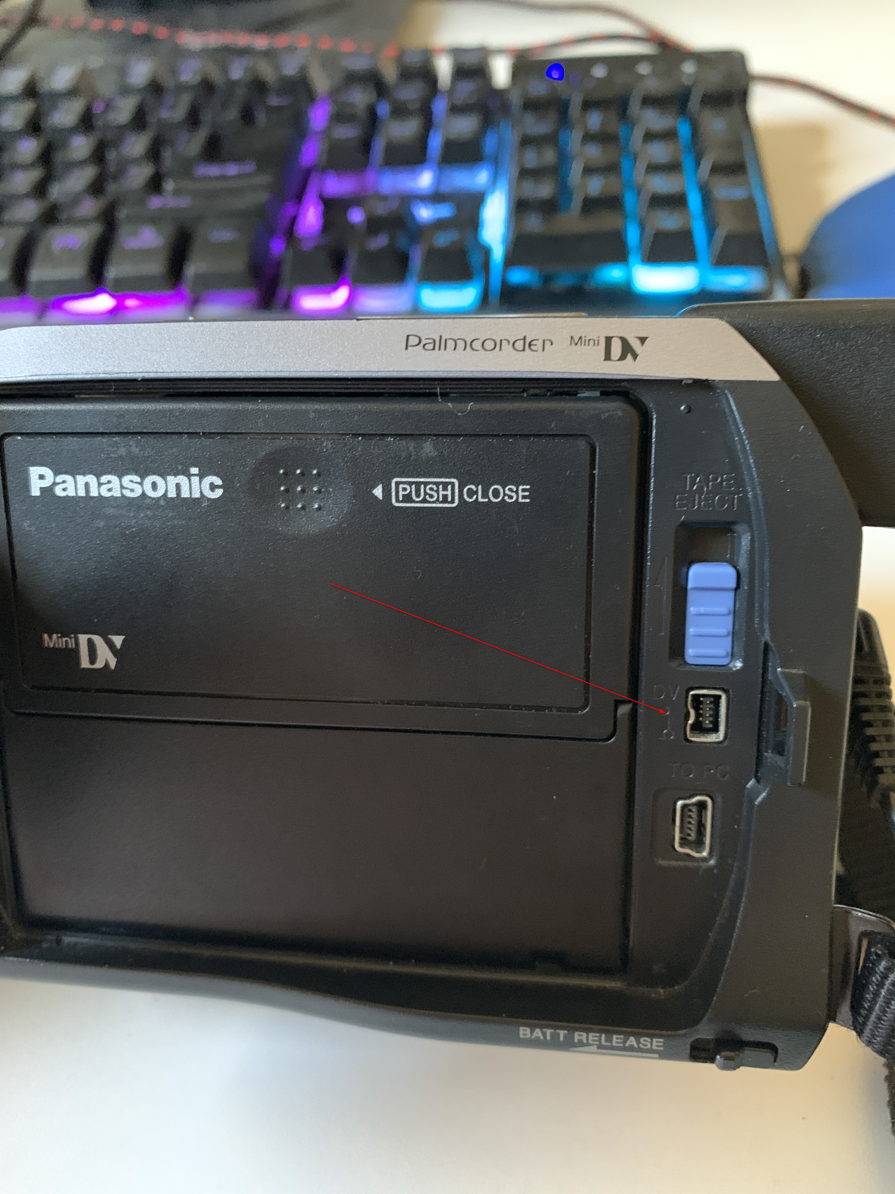 Converting Panasonic Palmcorder Mini DV tapes to digital videos on computer  - VideoHelp Forum