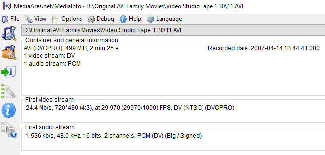 AVI File plays in vlc with audio but when streaming to plex no audio. -  VideoHelp Forum