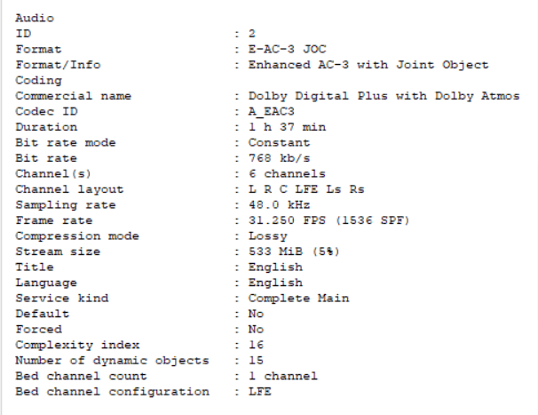 Converting AC-3 MLP FBA 16-ch (Atmos 7.1 from Blu-Ray) to E-AC-3 Atmos 5.1  - VideoHelp Forum