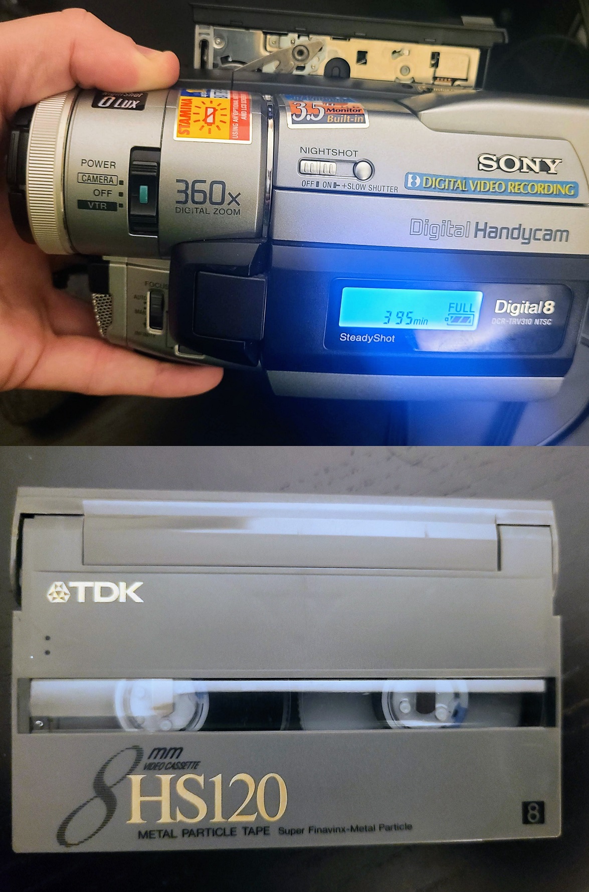 Comparison of S-Video and DV capture of Video8 - which of these