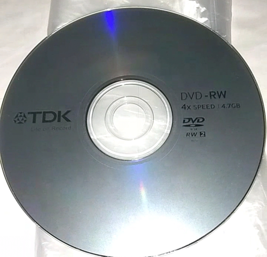 TDK DVD-RW 4x 4.7GB - VideoHelp Forum