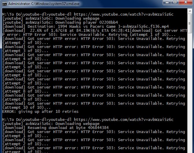 Can't download this youtube video in 720p - VideoHelp Forum