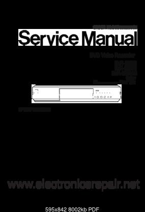 Panasonic service manual - DMR-E50EB,EG,GCS.pdf