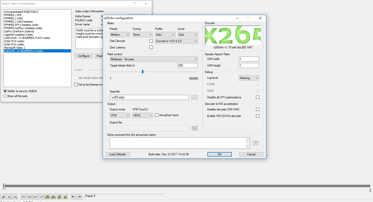 Virtualdub Mp4 H264 Codec