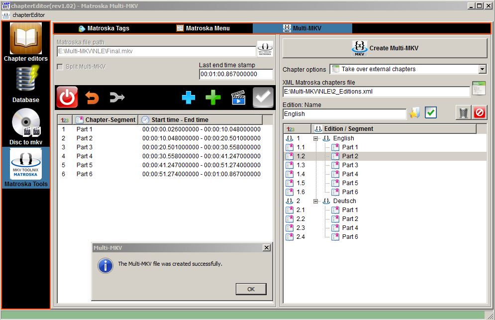 chapterEditor(Chapter-Database Disc2mkv Matroska-Tools[Tags,Menu,Multi-MKV]  - VideoHelp Forum