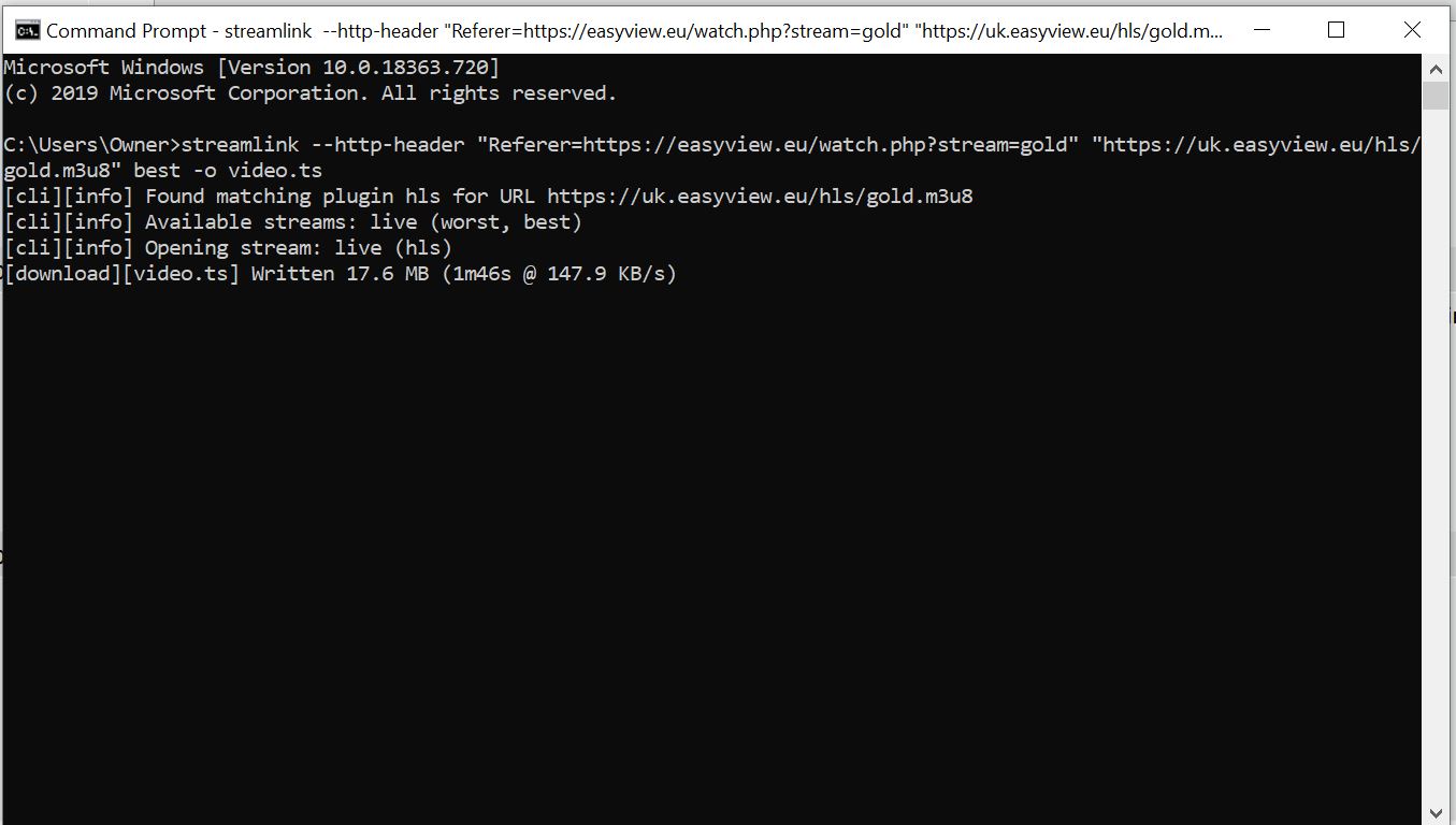 Ping not found. Python Version check cmd. Access is denied cmd. Run iisreset. M3u8 streaming program.