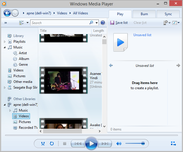 vlc upnp player