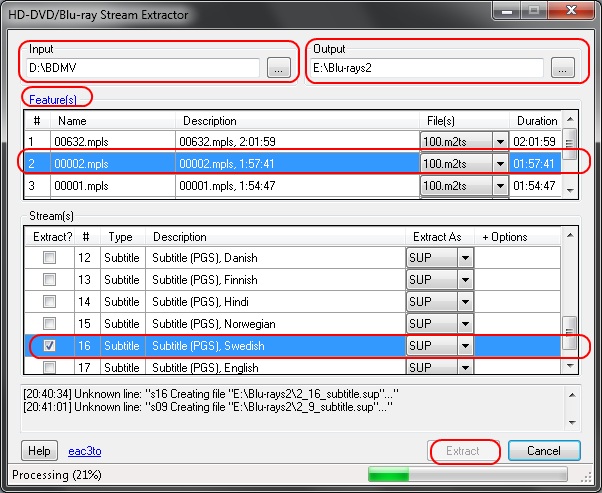 extract hardcoded subtitles from mkv