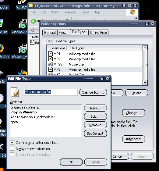 Audio files now show as "Winamp Media File" in file type - VideoHelp Forum