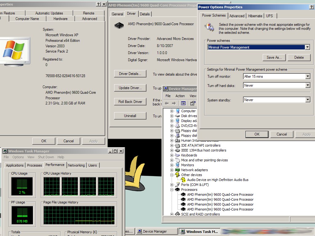 cpu throttling in windows xp x64 VideoHelp Forum