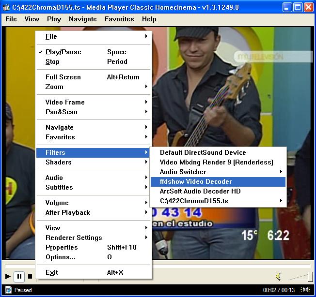 arcsoft mpeg 2 decoder