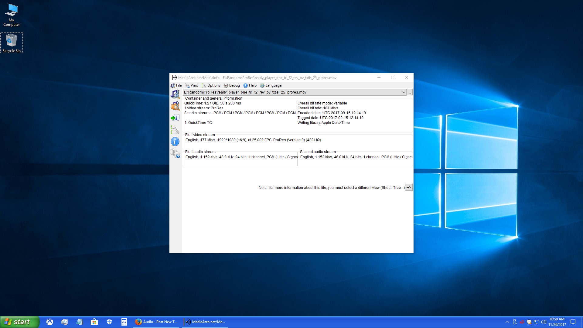Extracting Audio From A Mov File VideoHelp Forum